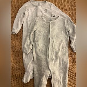 Polo Hand cover & Footie onesie. Never worn. Size 9 months.